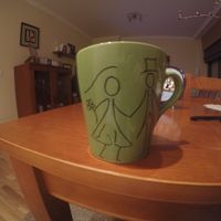 taza para testigo