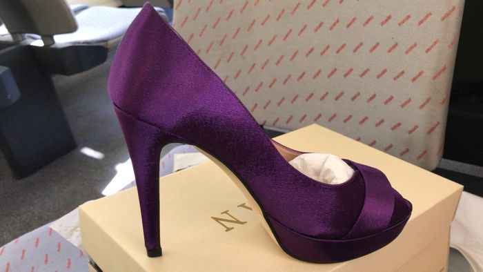 Ramo 💐 morado y con blanco - 1