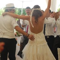 espalda y fiesta