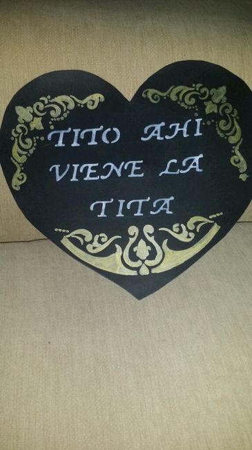 Manualidades de nuestra boda - 13