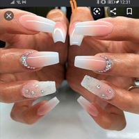 Manicura de tonos oscuros 😍 - 1
