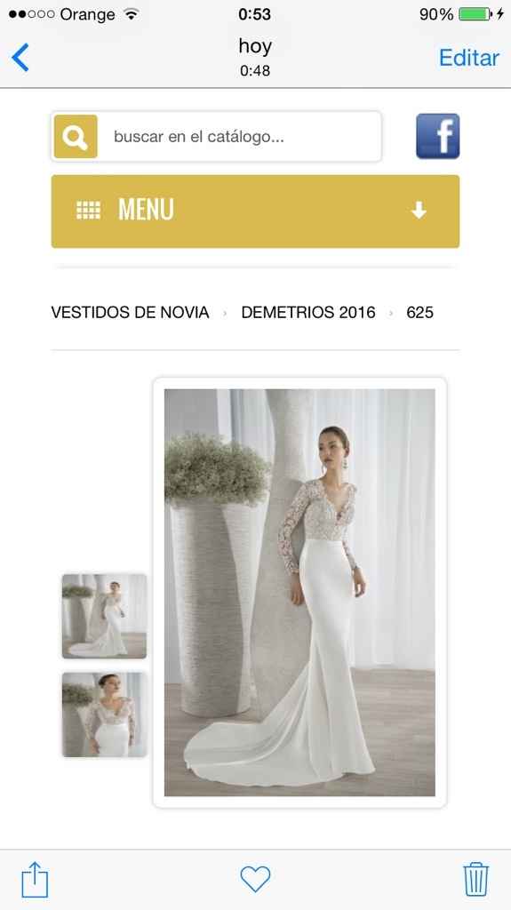 Alguna sabe el precio del modelo 625 de demetrios 2016? - 1