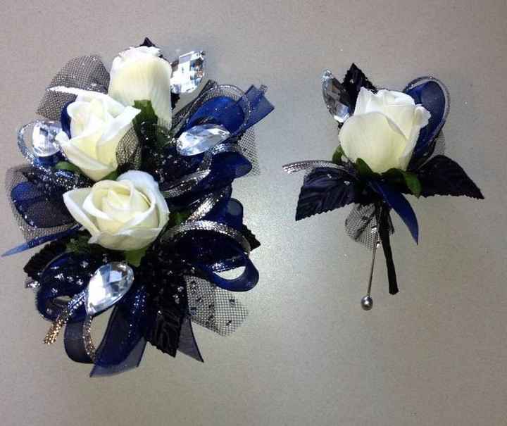 corsage y prendido