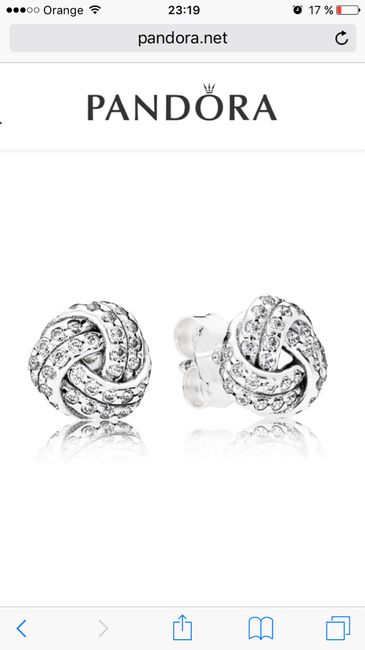 Pendientes pandora - 1
