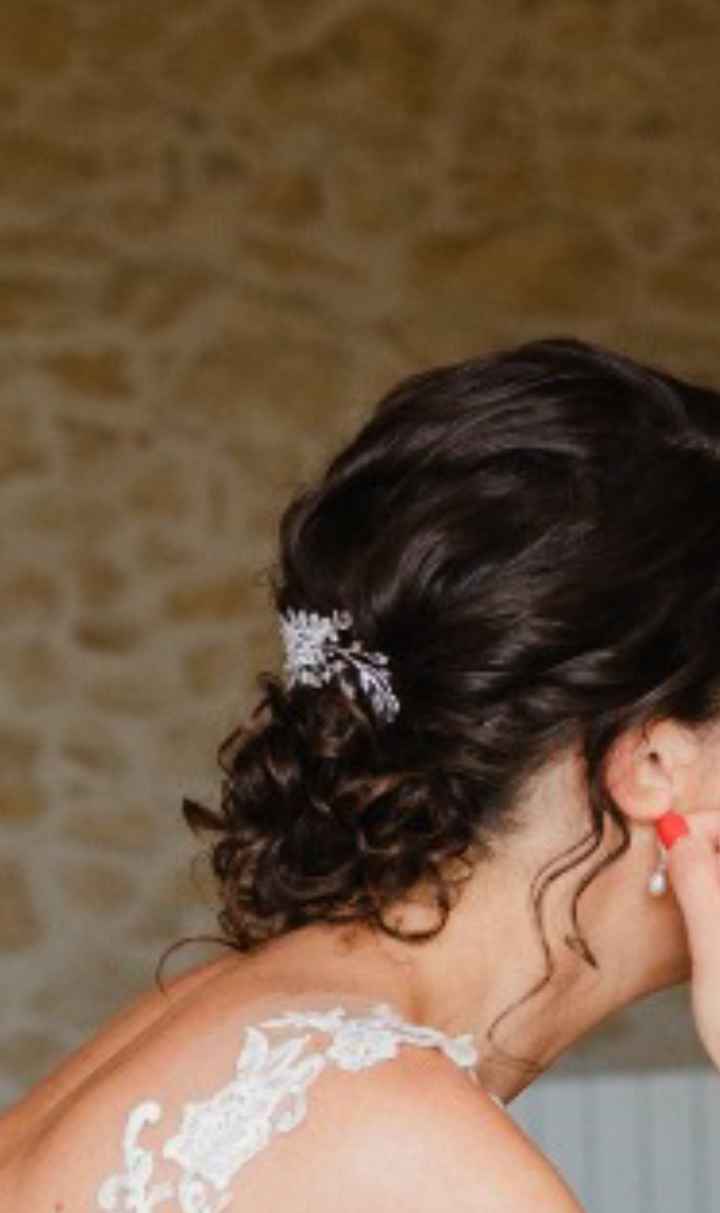 Peinados para novia con poco pelo - 1