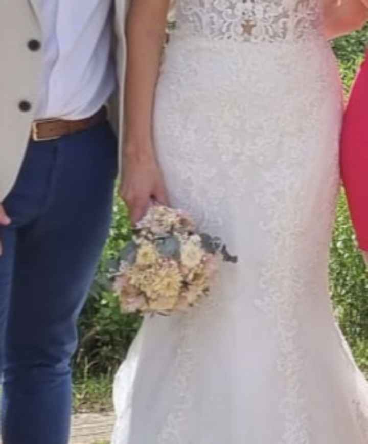 Pliegues en vestido sirena - 1