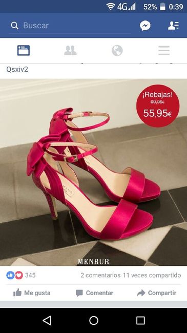 Zapatos de novia que no son blancos - 1