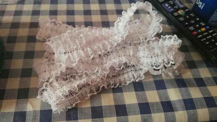 Tutorial. haz tu propia liga de novia diy - 5