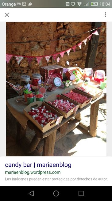 Mesa de chuches - 1