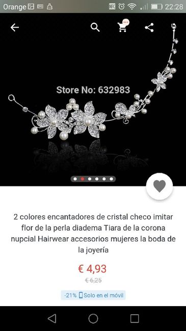 Peineta de aliexpress - 1