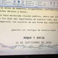  Detalles para decir que van a ser los testigos - 1