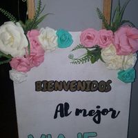 Mi cartel de bienvenida😊 - 9