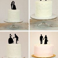 Muñequitos tarta nupcial - 1