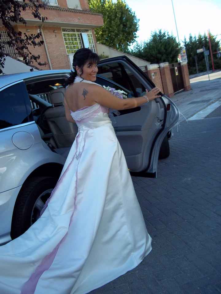 En el coche