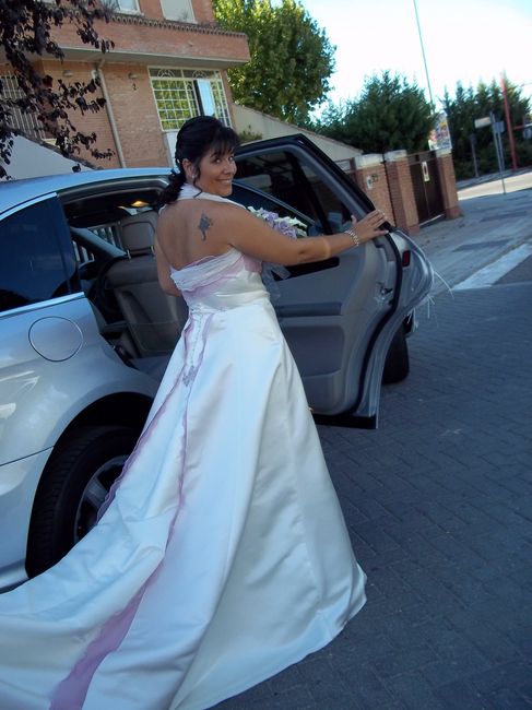 En el coche