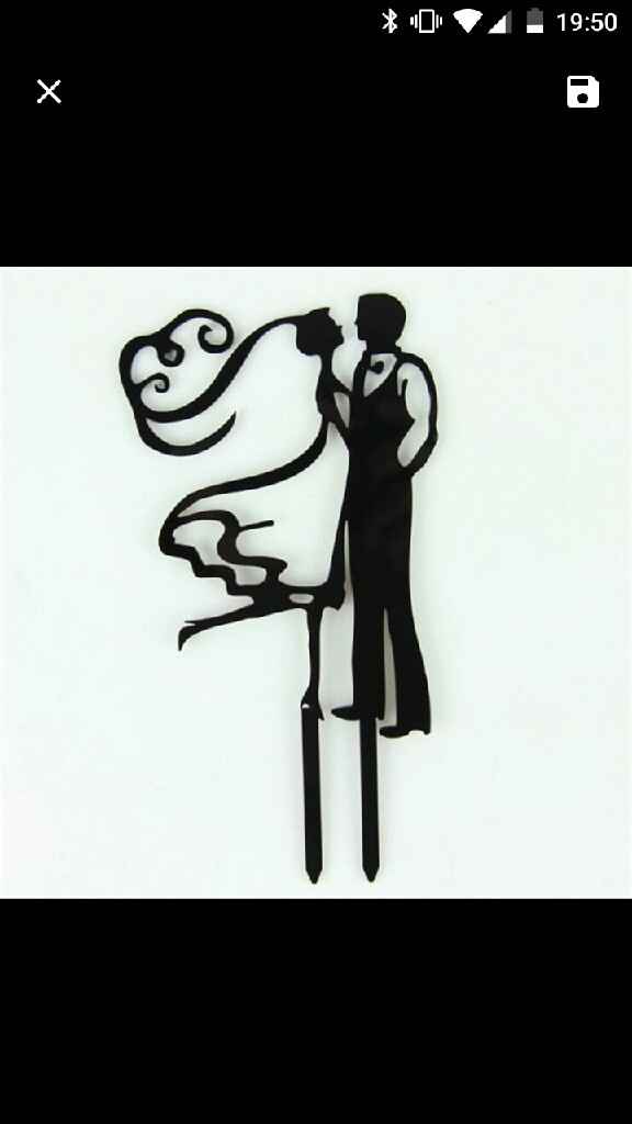 Cake topper o muñecos tarta - 1