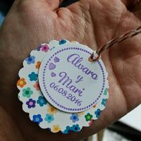 Etiquetas para los detalles de la boda - 1
