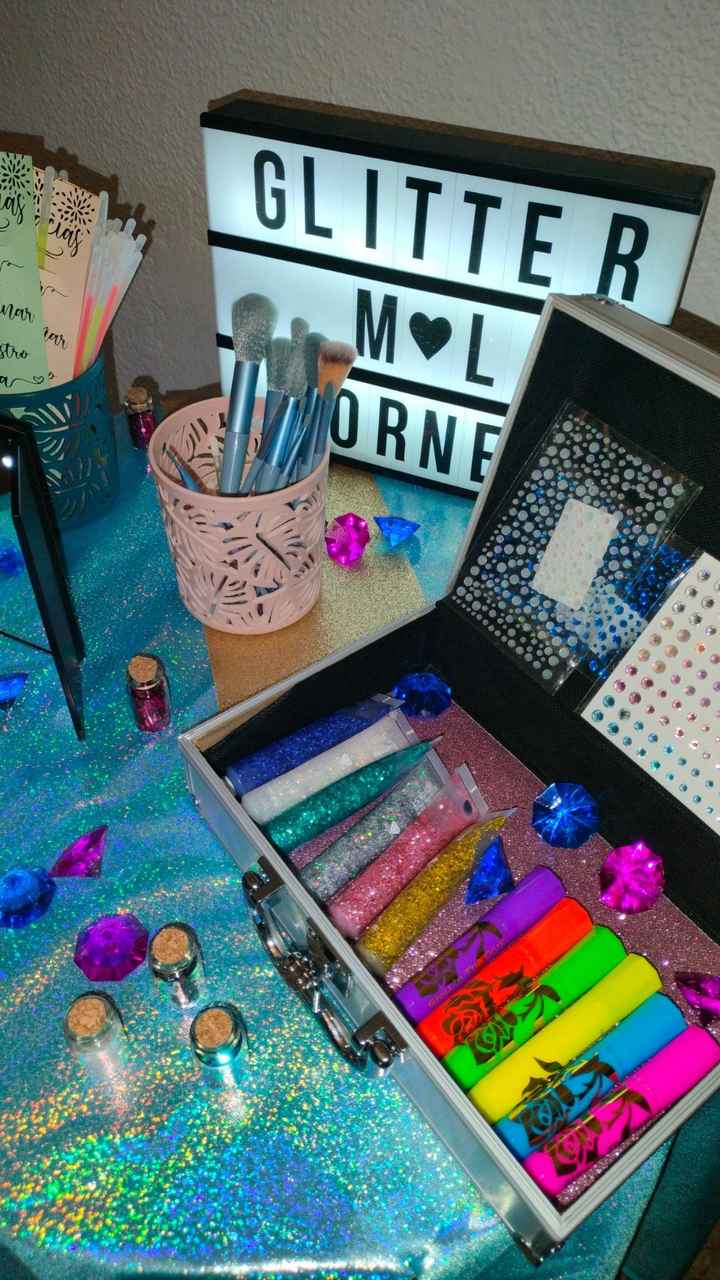Glitter Corner terminado!! ✨✨ - 2