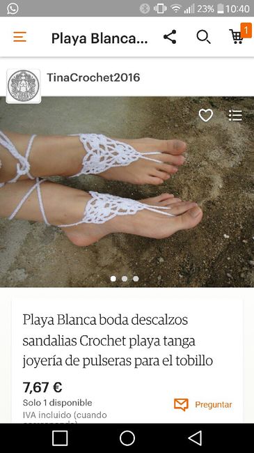 En busca de mis sandalias. - 1