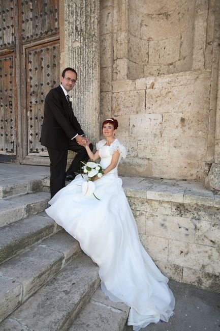 foto boda iglesia Elena y Fran