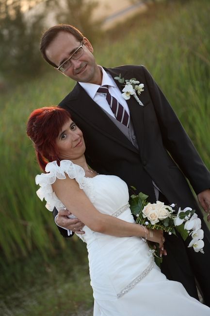 el novio y la novia