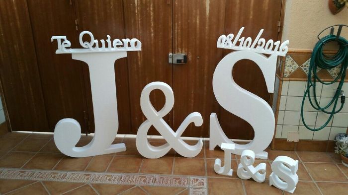 Compro letras grandes - 1
