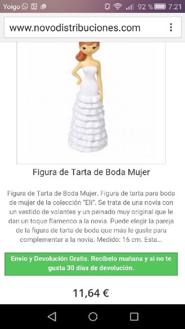 Muñecas tarta - 1