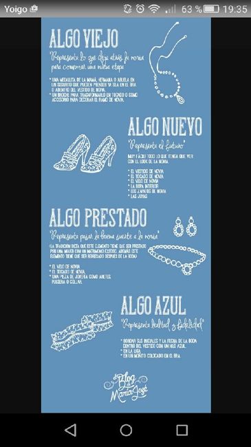 ¿tradición novia? - 1