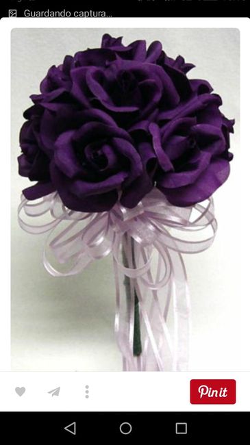 Ramo de Rosas Moradas