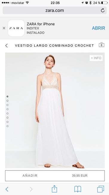 Vestido blanco en barcelona - 1