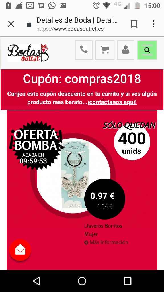 Bodasoutlet Página web fiable? - 1