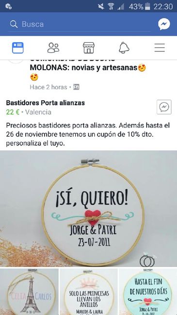 Bastidor para los anillos - 1