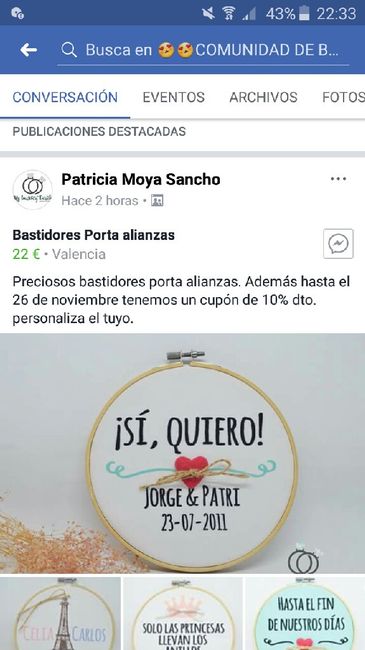  Bastidor para los anillos - 1