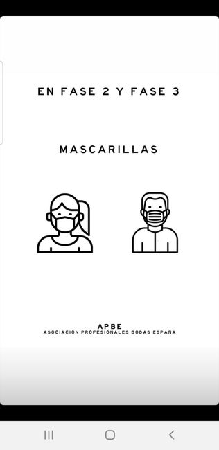 Ceremonias en fase 2 y en fase 3 4