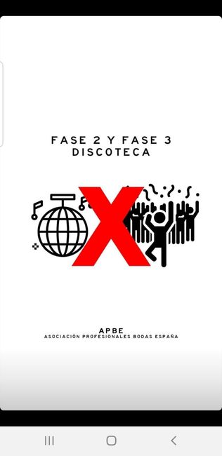 Ceremonias en fase 2 y en fase 3 6
