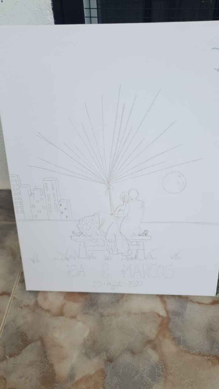 Boceto DIY huellas