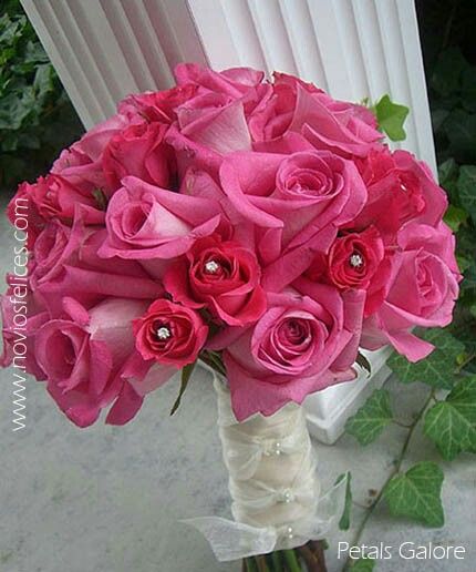 Ramos de novia fucsia - 5