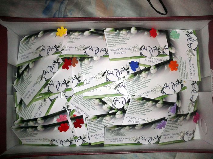 TARJETAS DE ALFILER