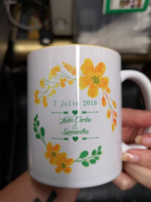 Taza para mi dama de honor 💛 - 2