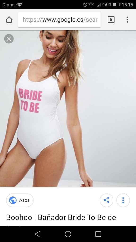 Bañadores bride - 1