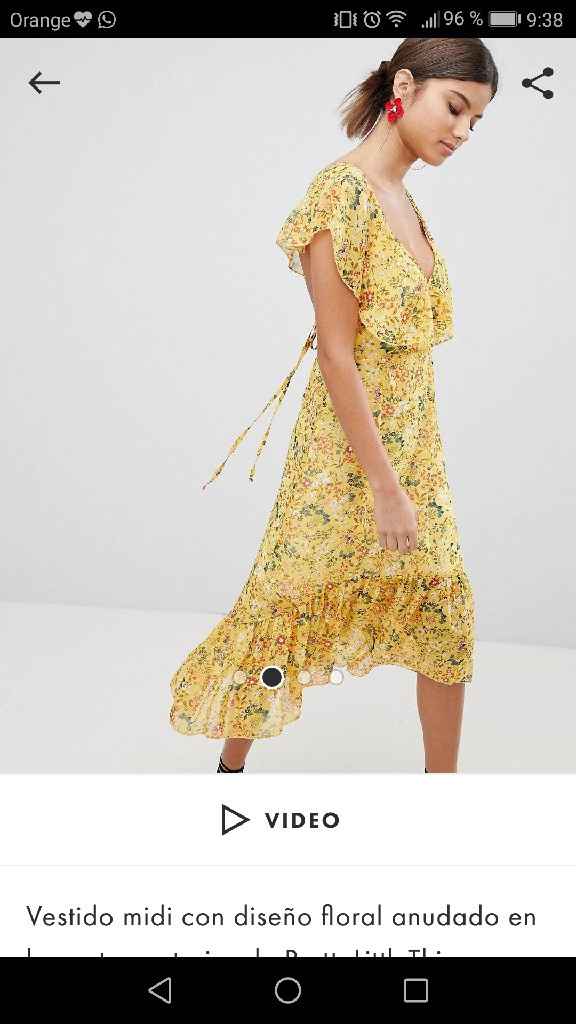 Vestido para mi fiesta de compromiso 💛 - 1