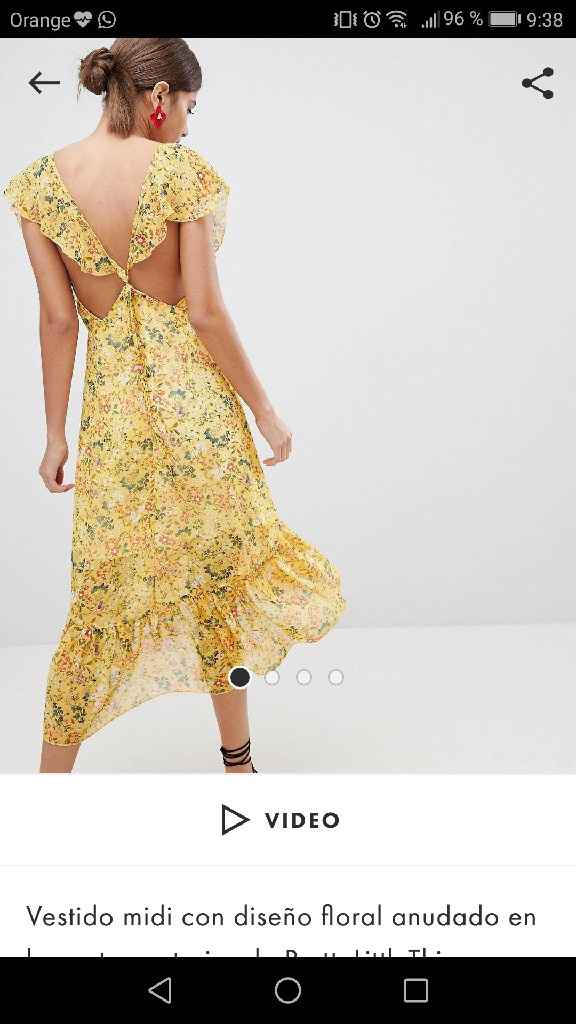 Vestido para mi fiesta de compromiso 💛 - 2