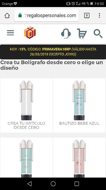 Bolígrafos personalizados - 1