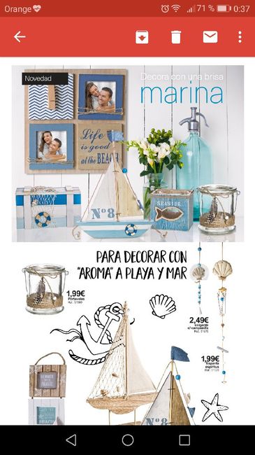 Decoración de temática marítima - 1