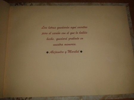 Libro de firmas casero! - 12