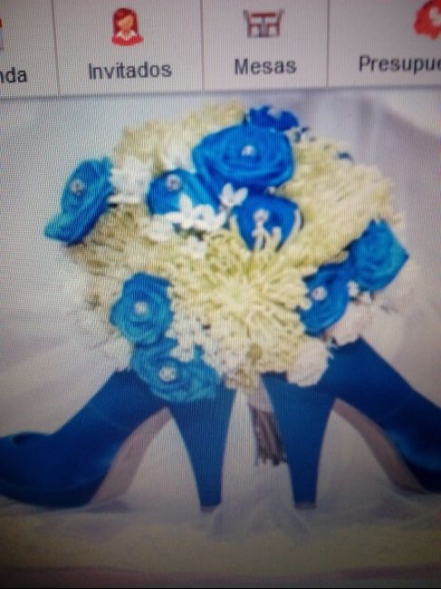 Ramo de novia de color... - 1