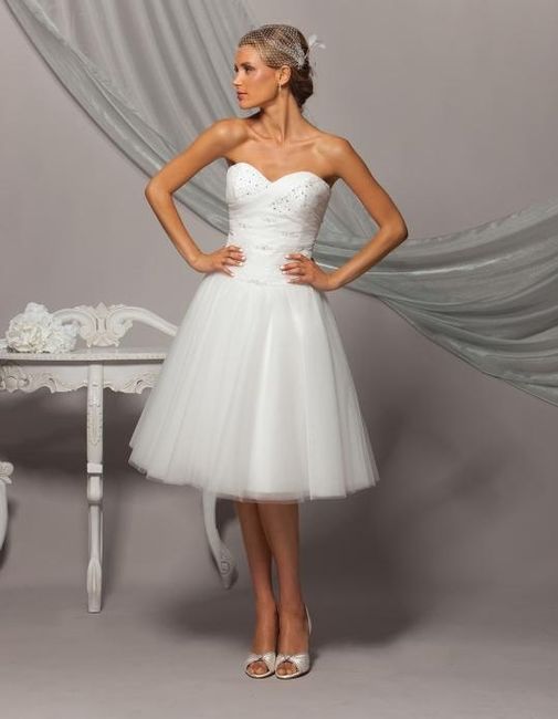 Vestidos de novia cortos - 11