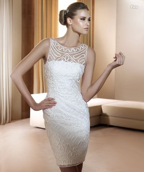 Vestidos de novia cortos - 12