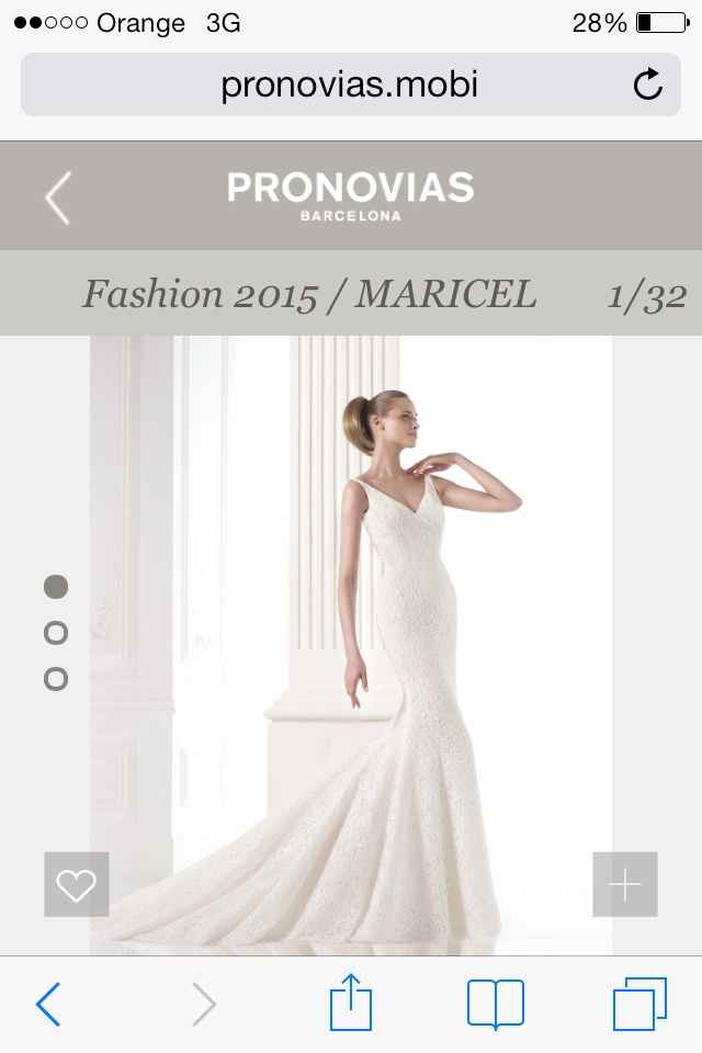 Nuestros vestidos novias 2015  - 1