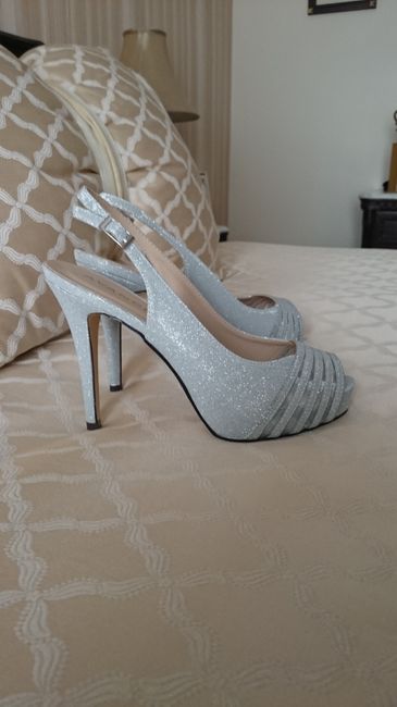Color de los zapatos de novia - 1